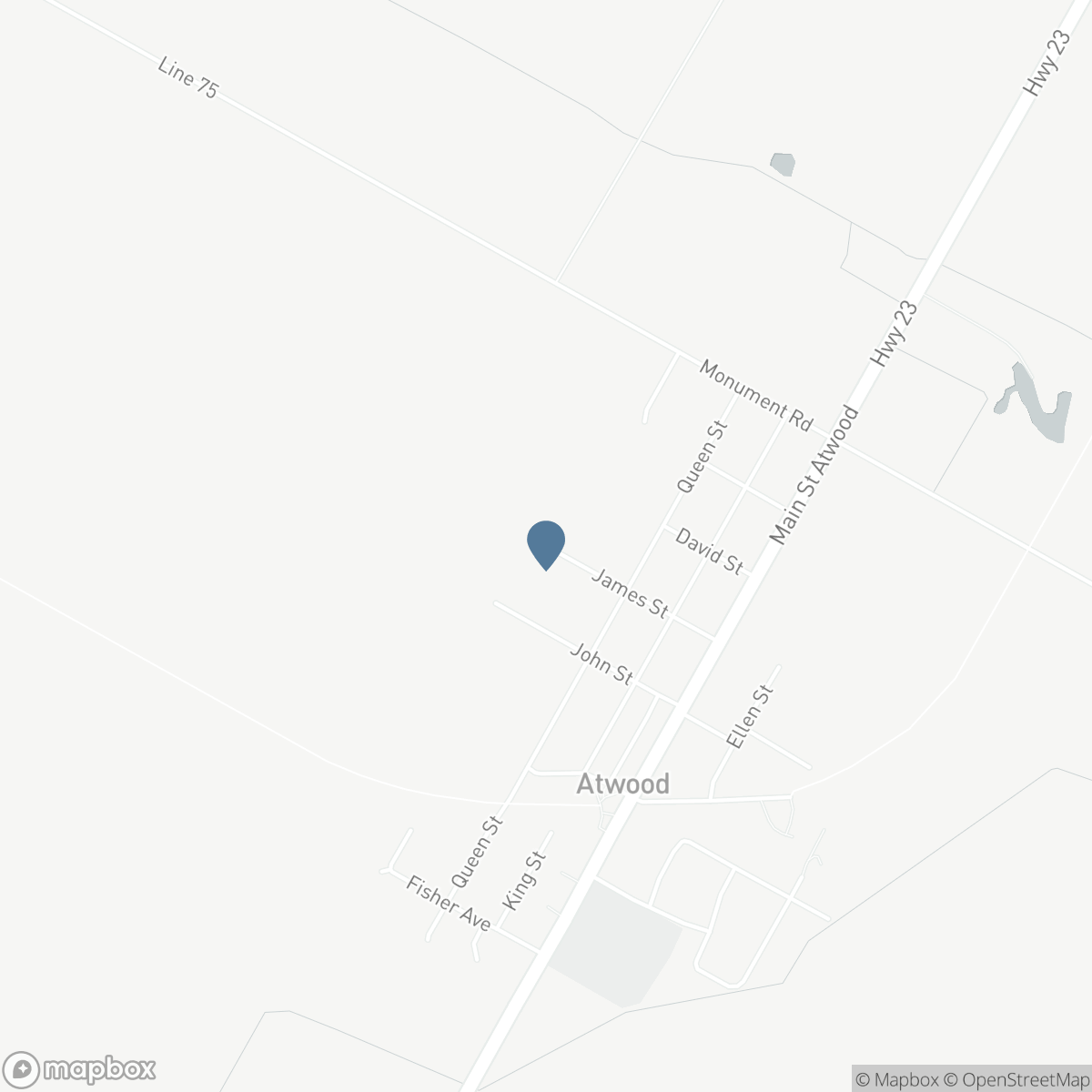169 JAMES STREET, Atwood, Ontario N0G 1B0